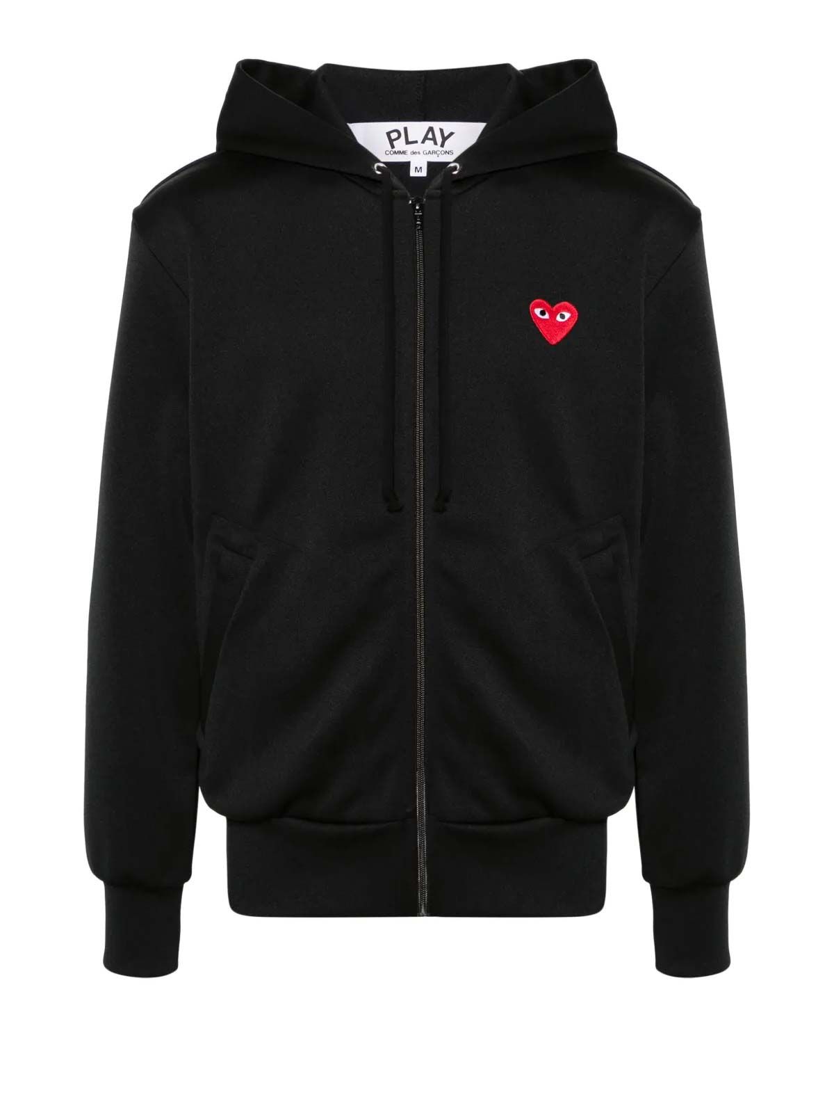 FELPA CON CAPPUCCIO Comme des garcons play
